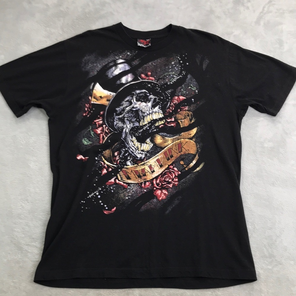 Miami Ink Y2K Graphic Tee Men's Size XL